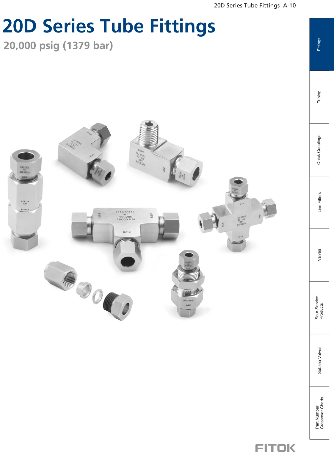 20D Series Tube Fittings (Catalog)