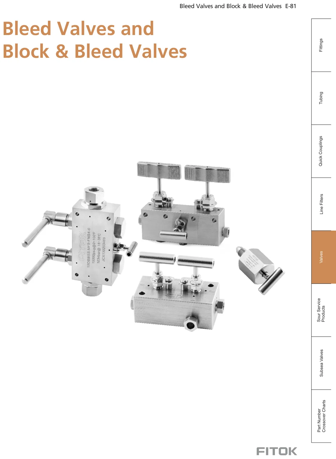 Bleed Valves and Block & Bleed Valves (Medium/High Pressure)