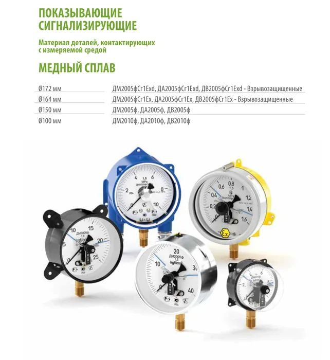 Манометр ФИЗТЕХ ДМ2010ф