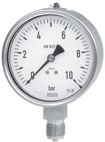 Манометр с трубкой Бурдона WIKA 232.50 / 232.50/233.50 (PM 02.02)